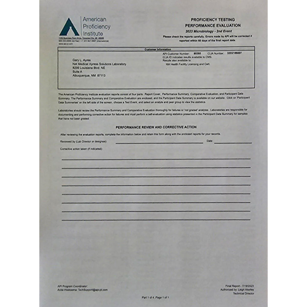 Proficiency Testing – Lab Advise Experts